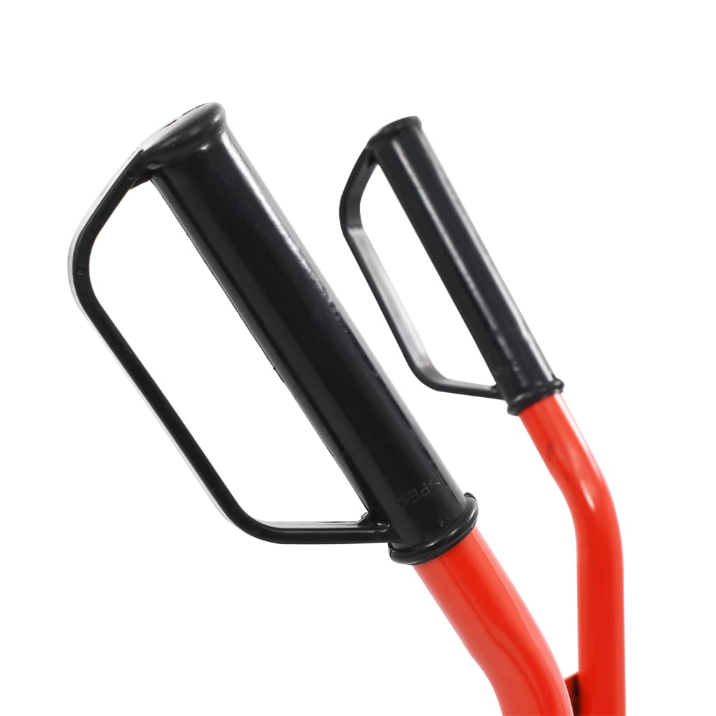 vidaXL Wózek na narzędzia, składany, czerwono-czarny