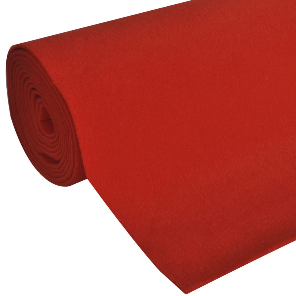 vidaXL Czerwony dywan 1 x 20 cm, bardzo ciężki 400 g/m2