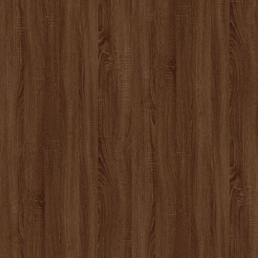 vidaXL Stolik boczny, brązowy dąb, 40x40x35 cm materiał drewnopochodny