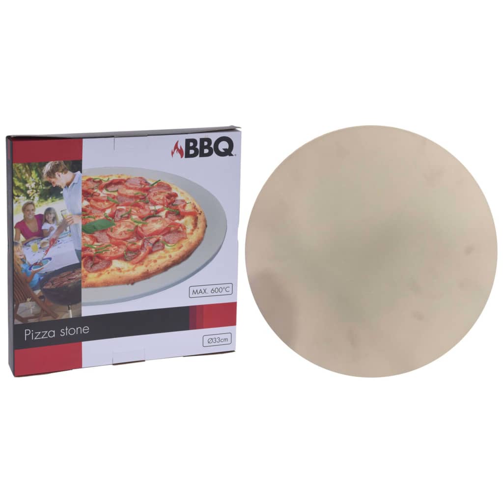 ProGarden Kamień do pizzy do grilla, 30 cm, kremowy