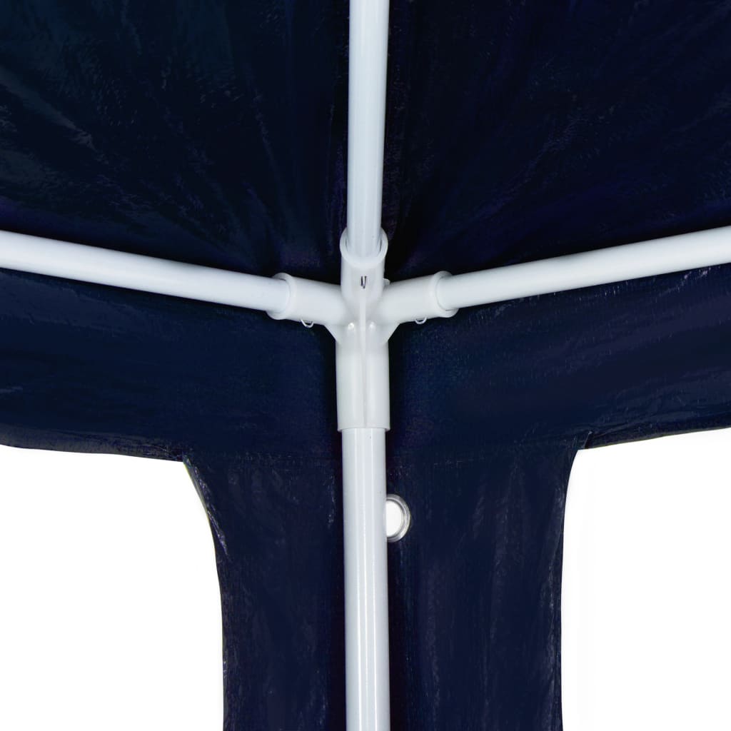 vidaXL Namiot imprezowy, 3 x 12 m, PE, niebieski