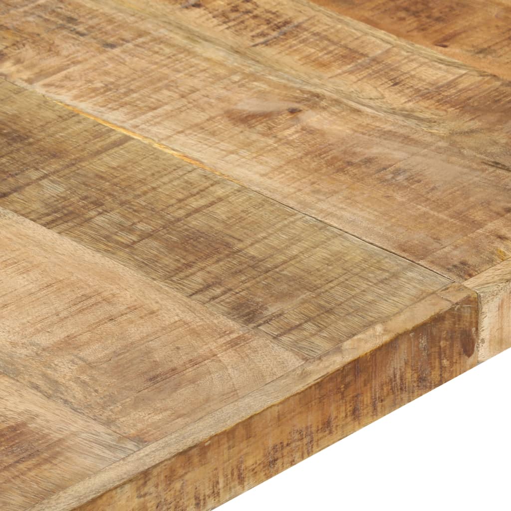 vidaXL Stolik kawowy, 140x140x40 cm, surowe drewno mango