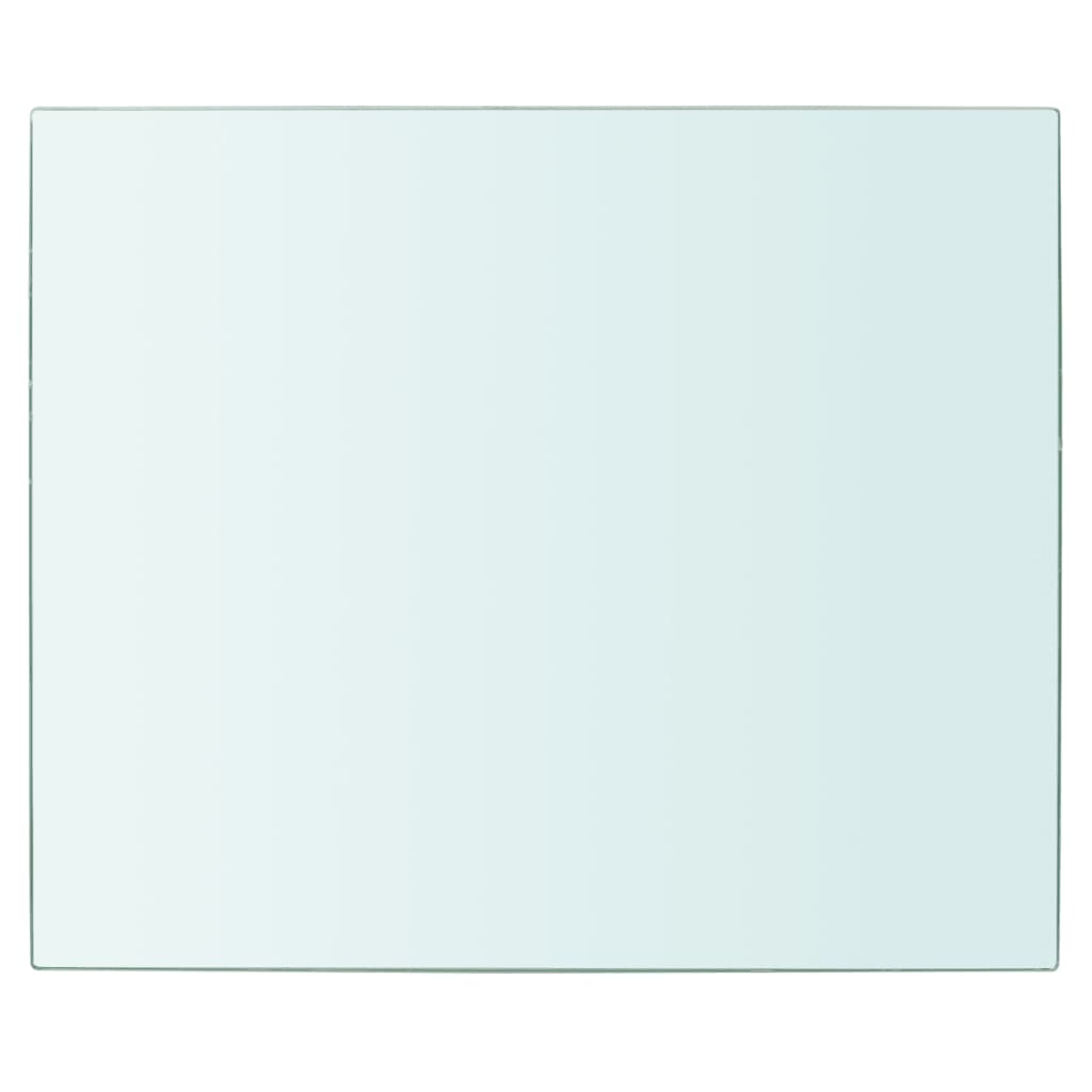 vidaXL Szklany, bezbarwny panel, 30x25 cm