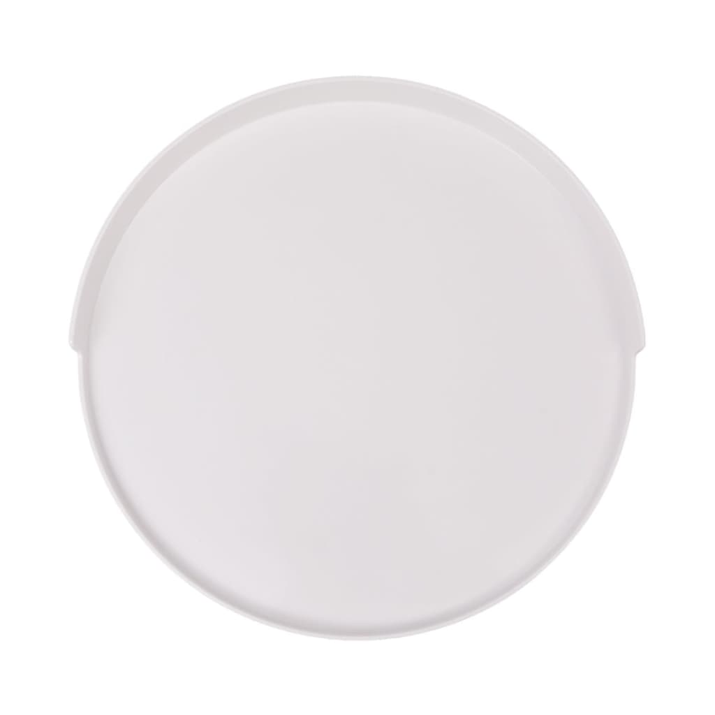 vidaXL Okrągły stolik-taca na kawę, 40 x 45,5 cm, biały