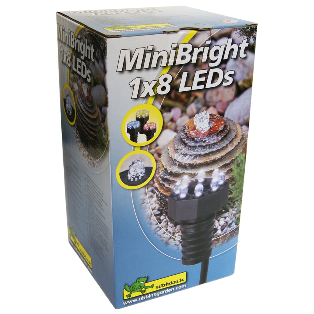 Ubbink Lampka podwodna do stawu MiniBright, 1x8 LED, 1354018