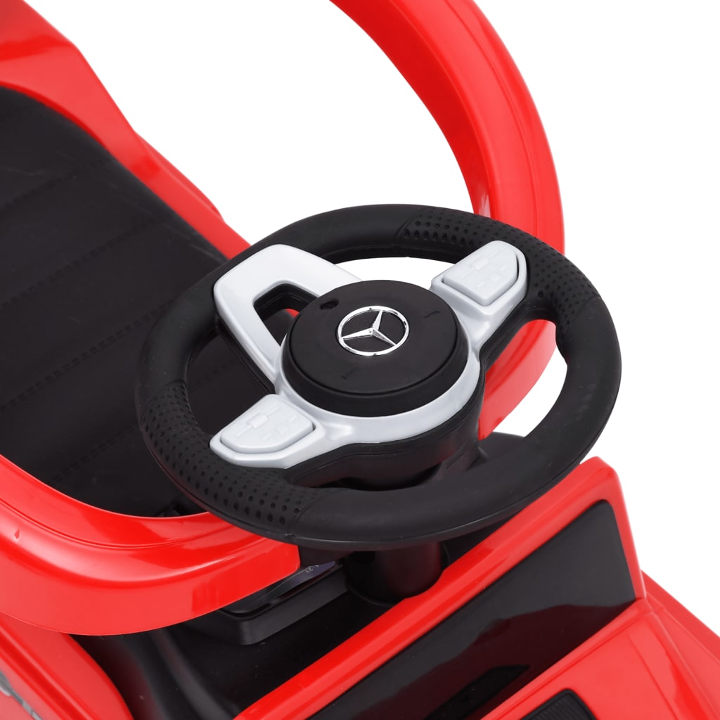 vidaXL Samochód pchacz Mercedes-Benz G63, czerwony