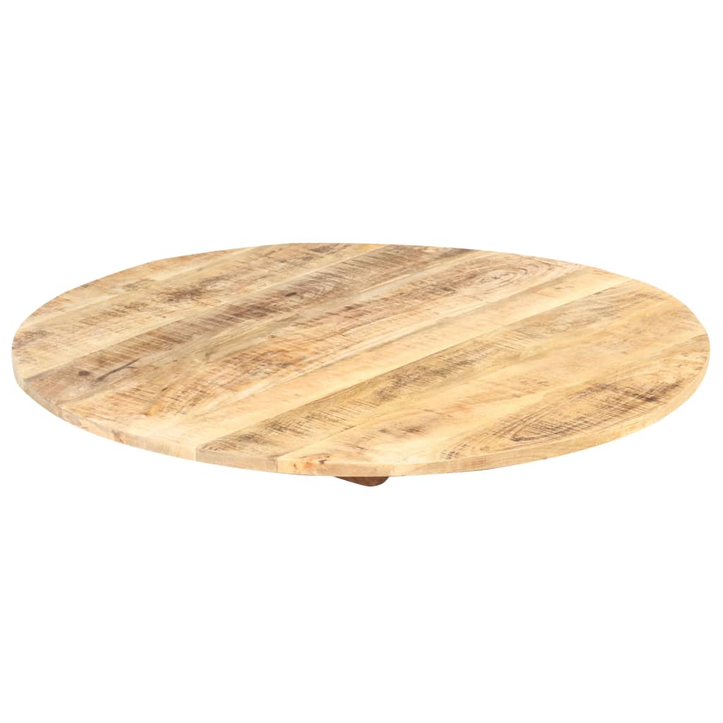 vidaXL Blat stołu, lite drewno mango, okrągły, 15-16 mm, 80 cm