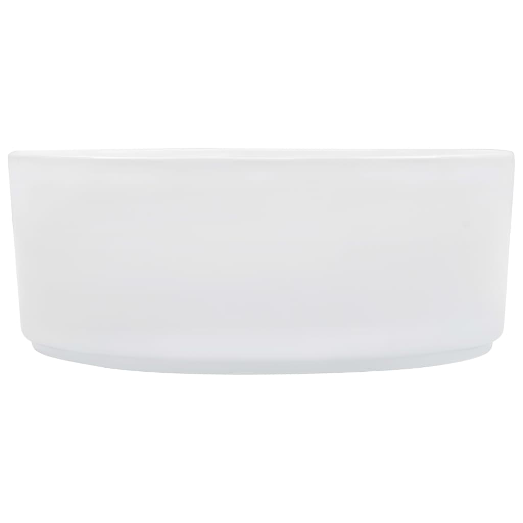 vidaXL Umywalka, 36 x 14 cm, ceramiczna, biała