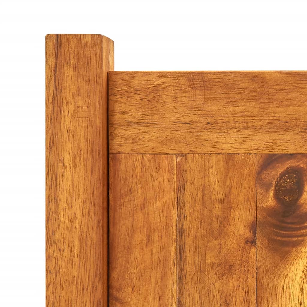 vidaXL Podwyższona donica ogrodowa, drewno akacjowe, 50x25x25 cm