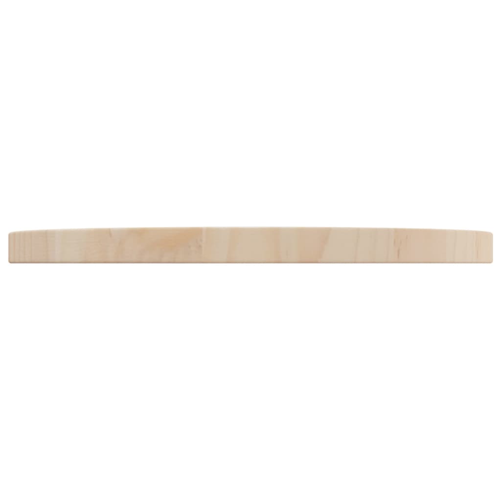 vidaXL Blat stołu, Ø40x2,5 cm, lite drewno sosnowe