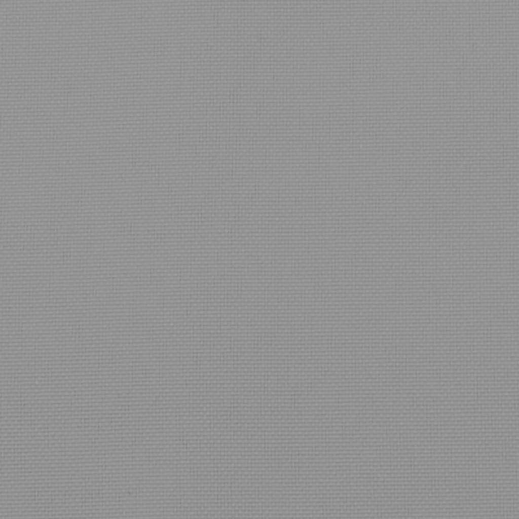 vidaXL Poduszka na paletę, szara, 70x70x12 cm, tkanina