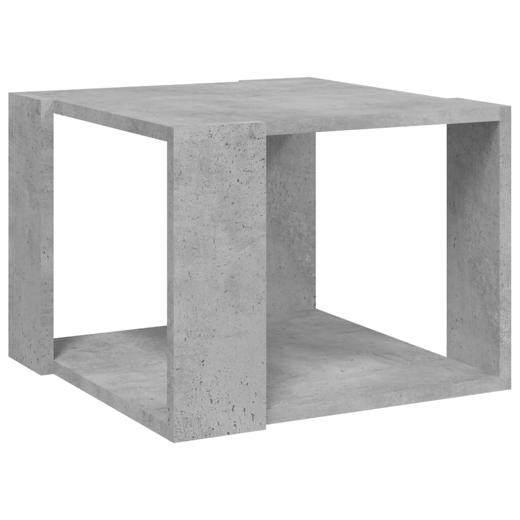 vidaXL Stolik kawowy, betonowy, 40x40x30 cm, materiał drewnopochodny
