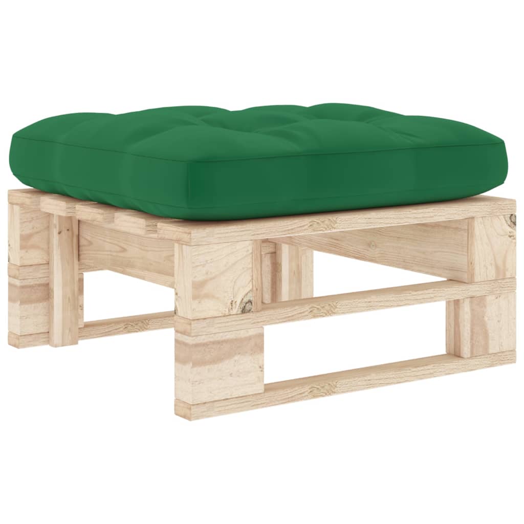 vidaXL Ogrodowy stołek z palet, impregnowane drewno sosnowe