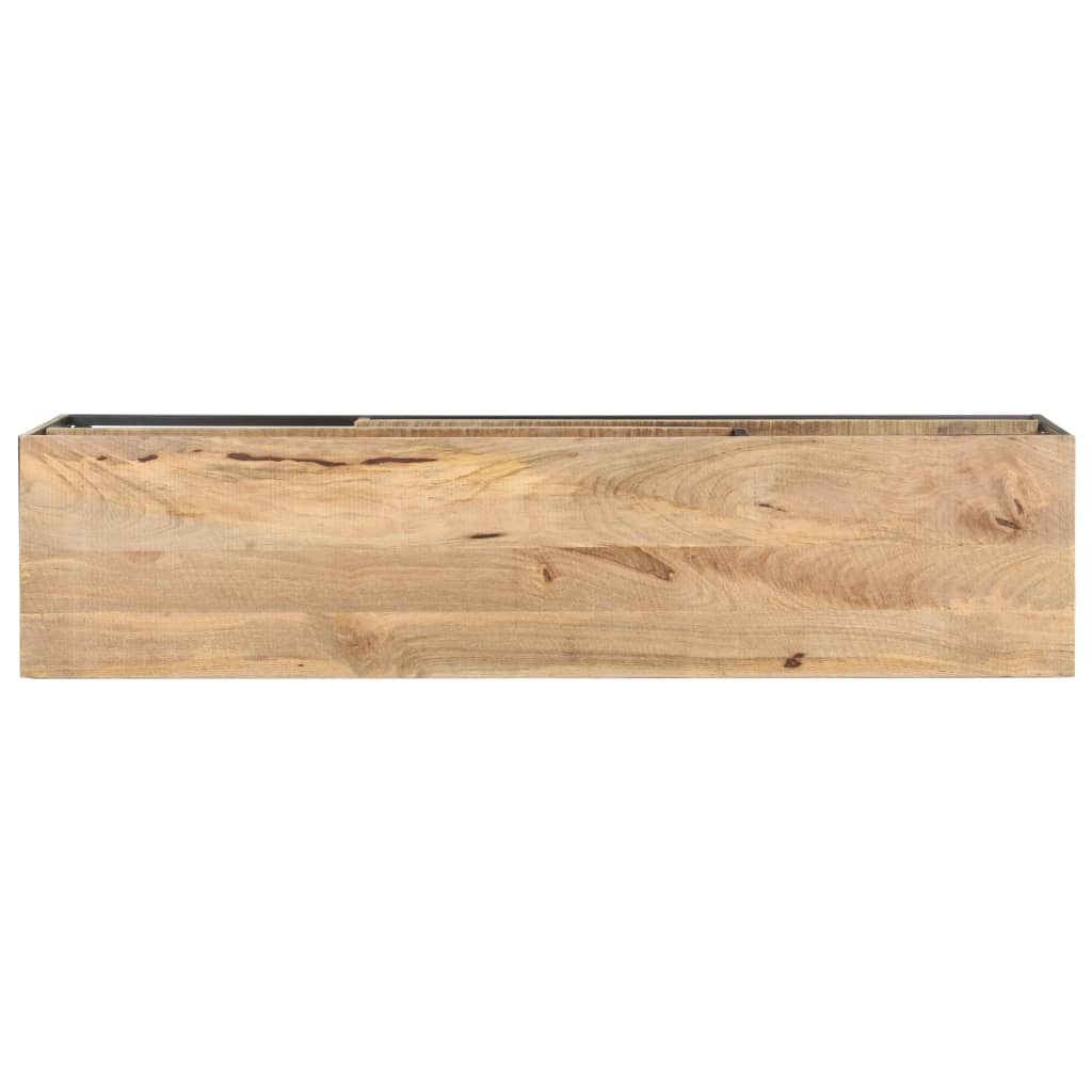 vidaXL Szafka pod TV, 130x30x45 cm, surowe drewno mango
