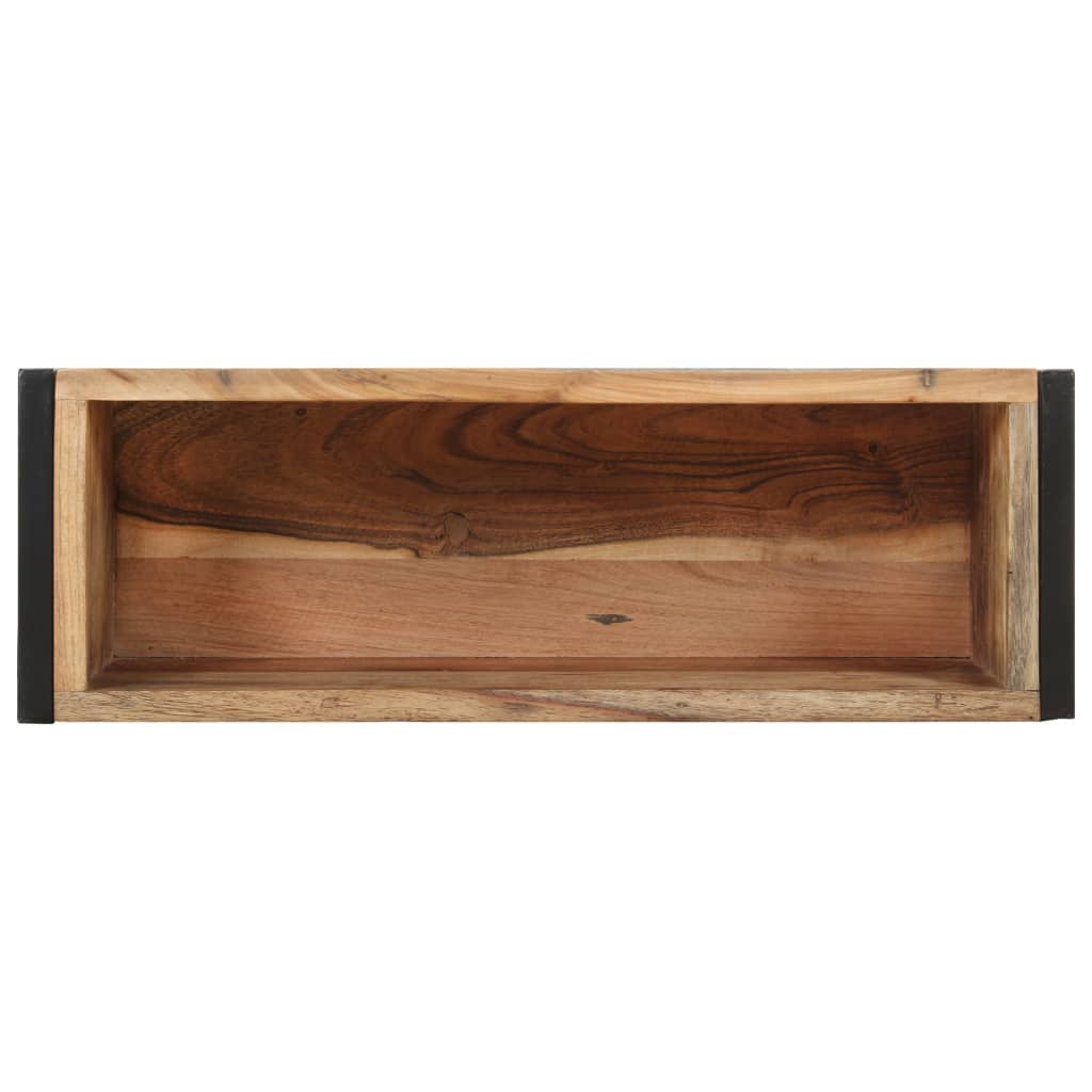 vidaXL Donica, 60x20x68 cm, lite drewno z odzysku