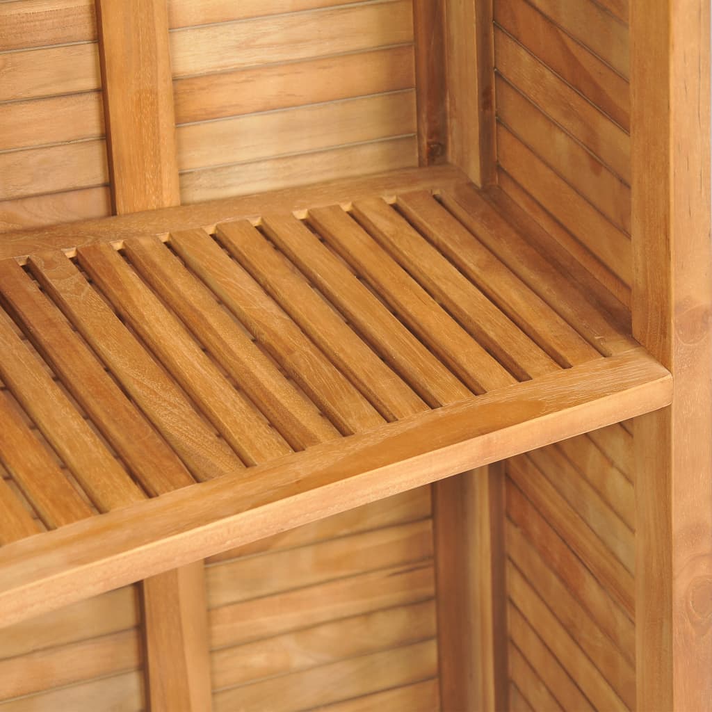 vidaXL Składany stolik barowy, 155x53x105 cm, lite drewno tekowe