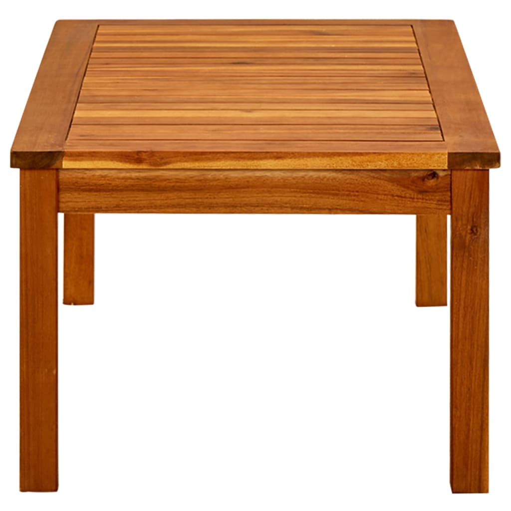 vidaXL Ogrodowy stolik kawowy, 90x50x36 cm, lite drewno akacjowe