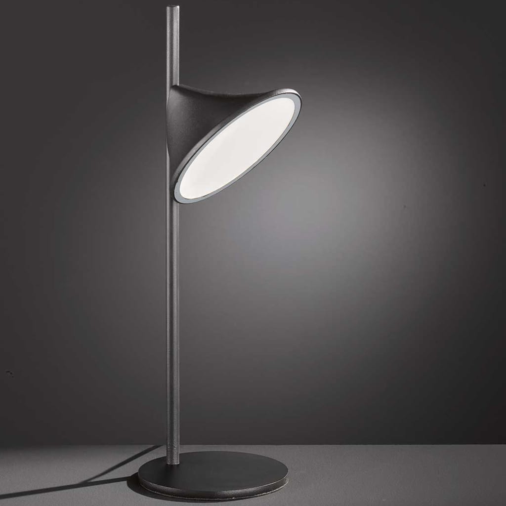 Wofi Lampa stołowa Chara, LED, czarna