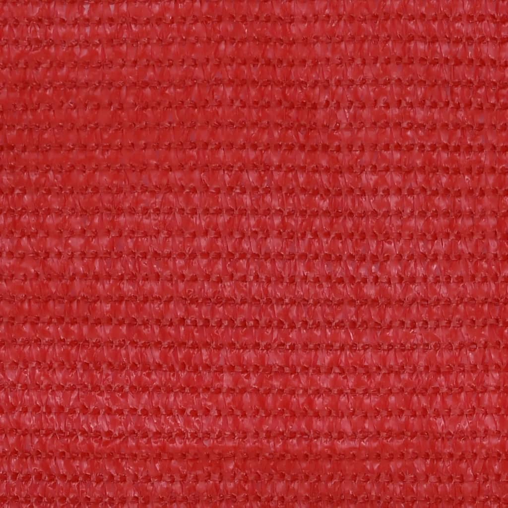 vidaXL Roleta zewnętrzna, 60x140 cm, czerwona, HDPE