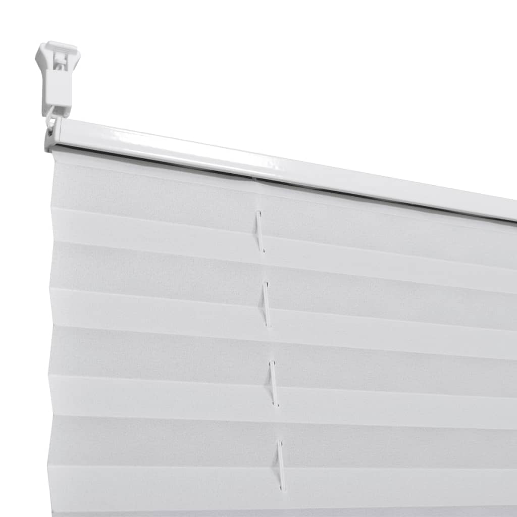 Roleta plisowana, biała (80x100cm)