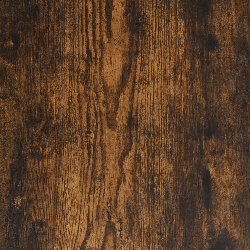 vidaXL Szafka, przydymiony dąb, 91x28x75 cm, materiał drewnopochodny