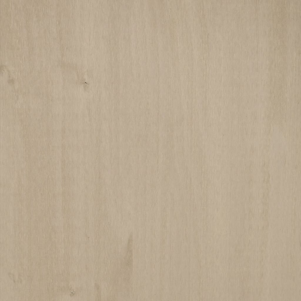 vidaXL Szafka HAMAR, miodowy brąz, 60x35x180 cm, lite drewno sosnowe