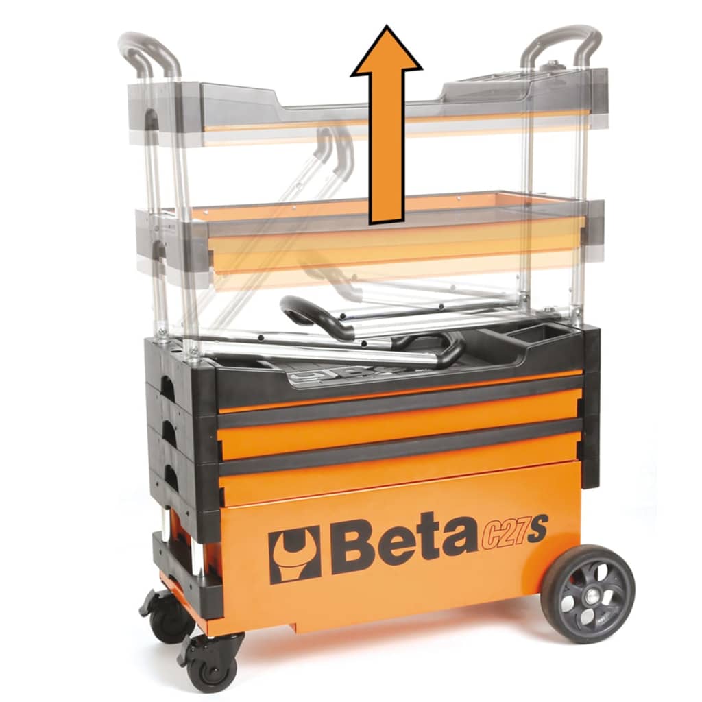 Beta Tools Wózek na narzędzia C27S-O stal pomarańczowa 027000201