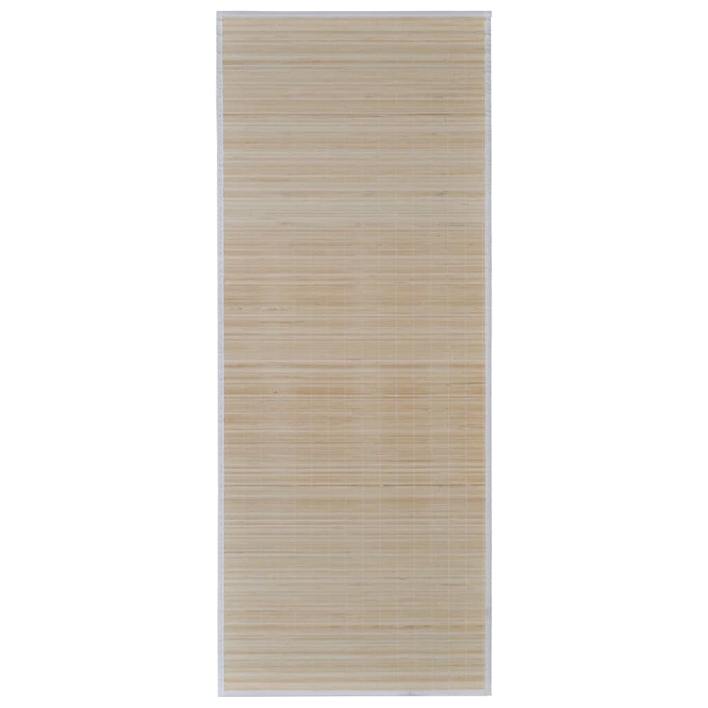 vidaXL Prostokątne, naturalne maty bambusowe, 2 szt., 120 x 180 cm