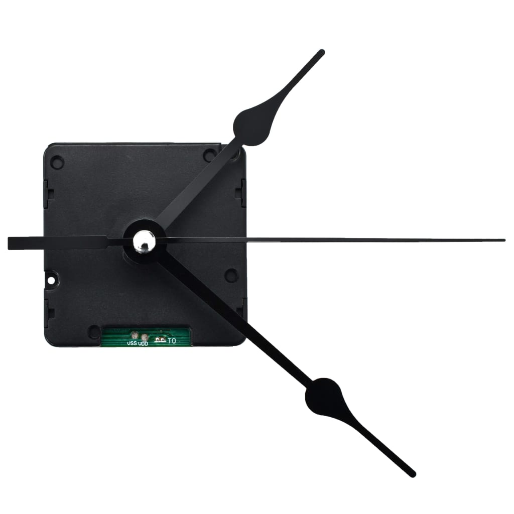 vidaXL Kwarcowy mechanizm zegarowy ze wskazówkami, sterowany radiowo