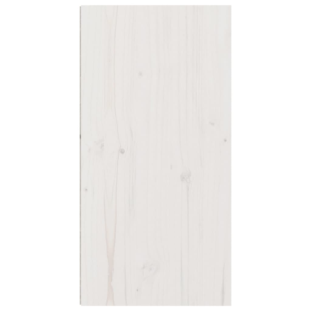 vidaXL Szafki ścienne, 2 szt., białe, 30x30x60 cm, drewno sosnowe