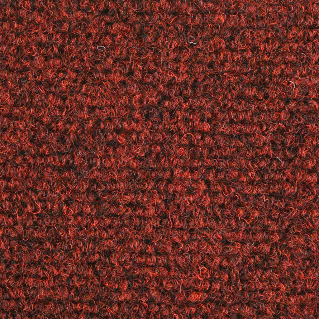 vidaXL Samoprzylepne nakładki na schody, 10 szt., czerwone, 65x21x4 cm