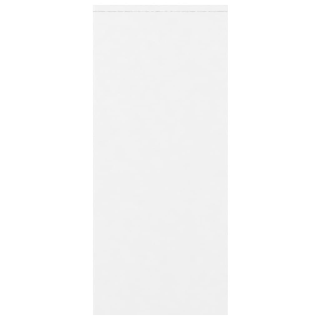 vidaXL Szafka, biała, 102x33x75 cm, płyta wiórowa