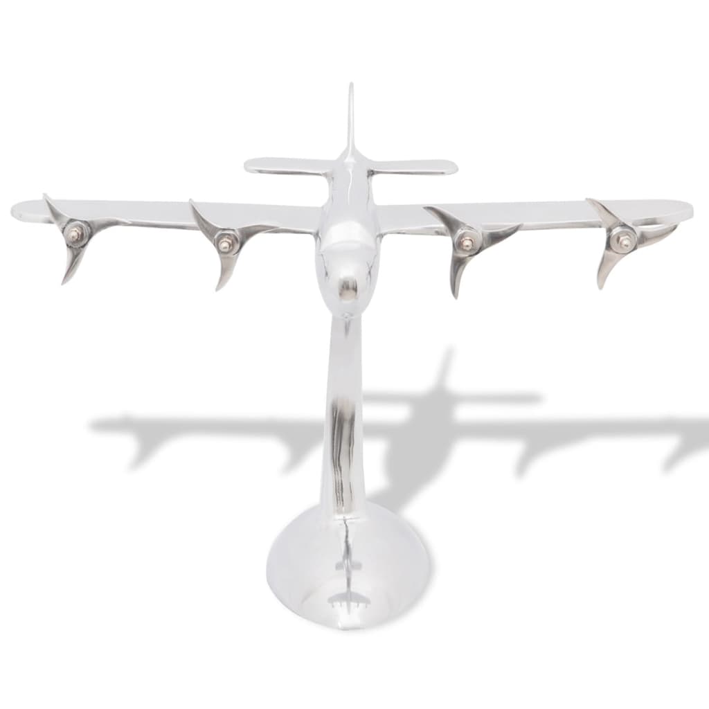 Aluminiowy model samolotu dekoracja biurka