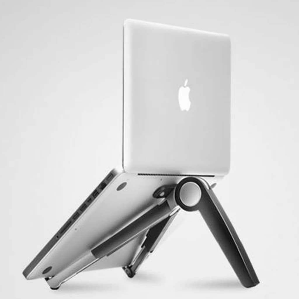 ErgoLine Stojak na tablet/laptop Cricket, 20x5x2,4 cm, czarno-srebrny