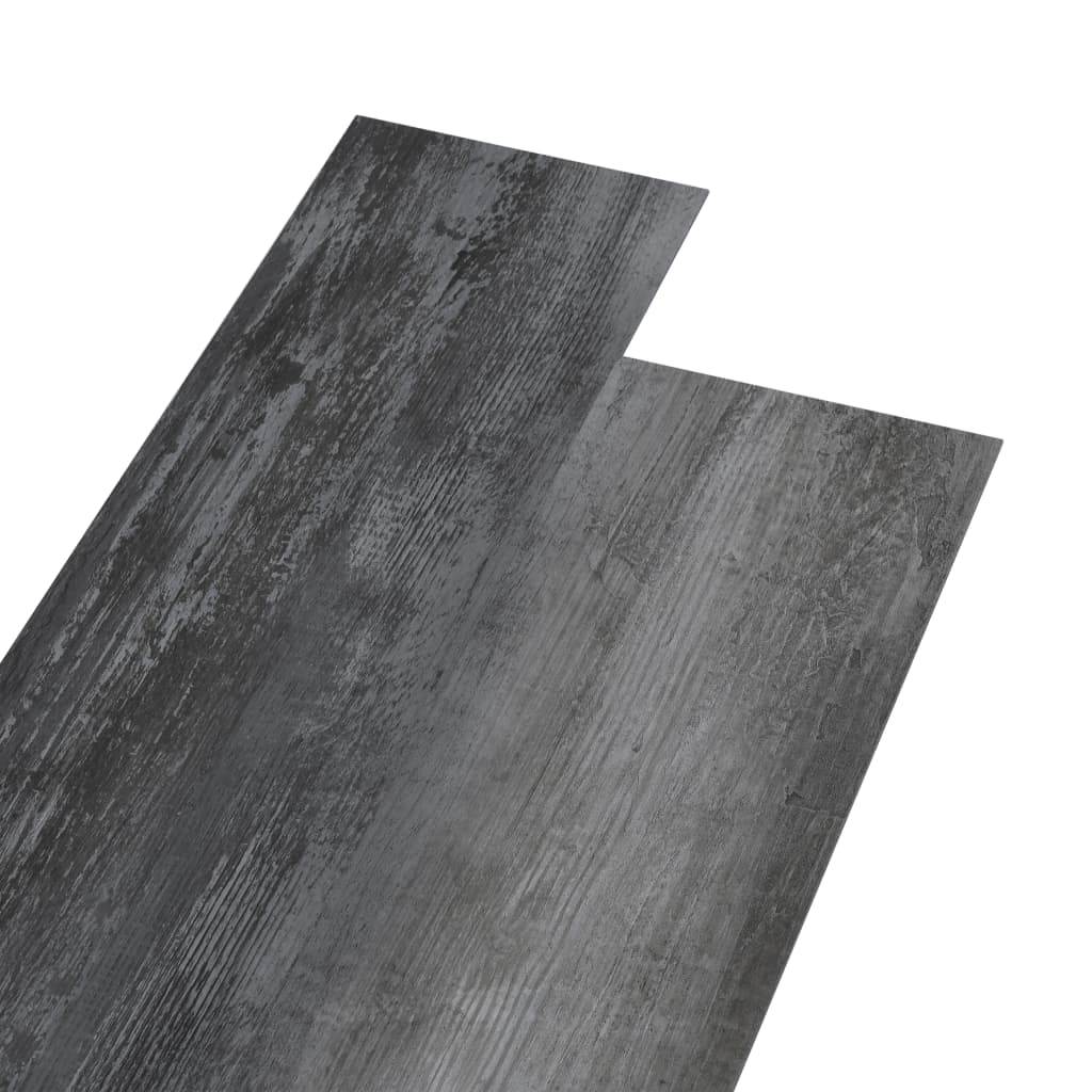 vidaXL Panele podłogowe PVC, 5,02m², 2mm, samoprzylepne lśniący szary