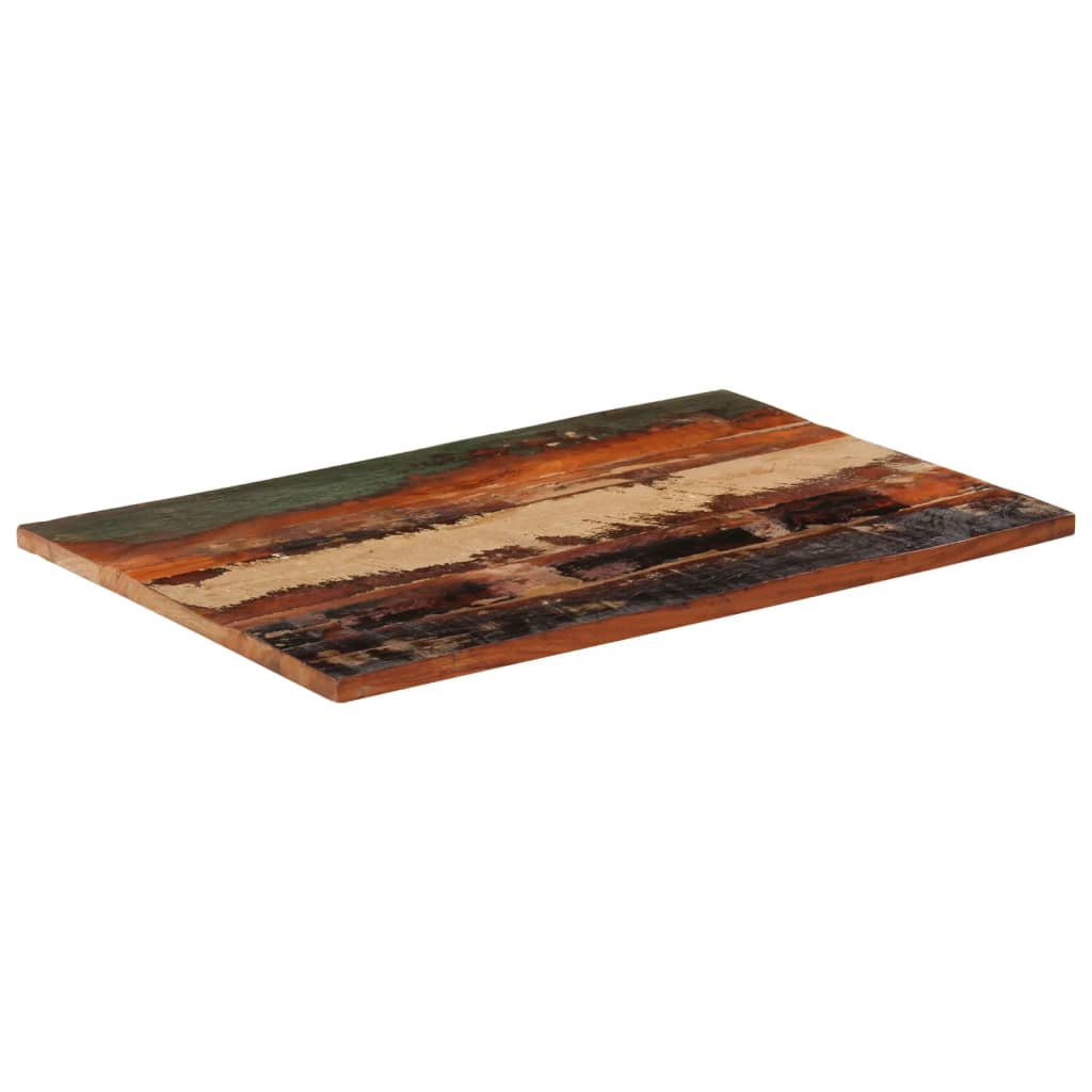 vidaXL Prostokątny blat stołu 60x90 cm 25-27 mm, lite drewno z odzysku