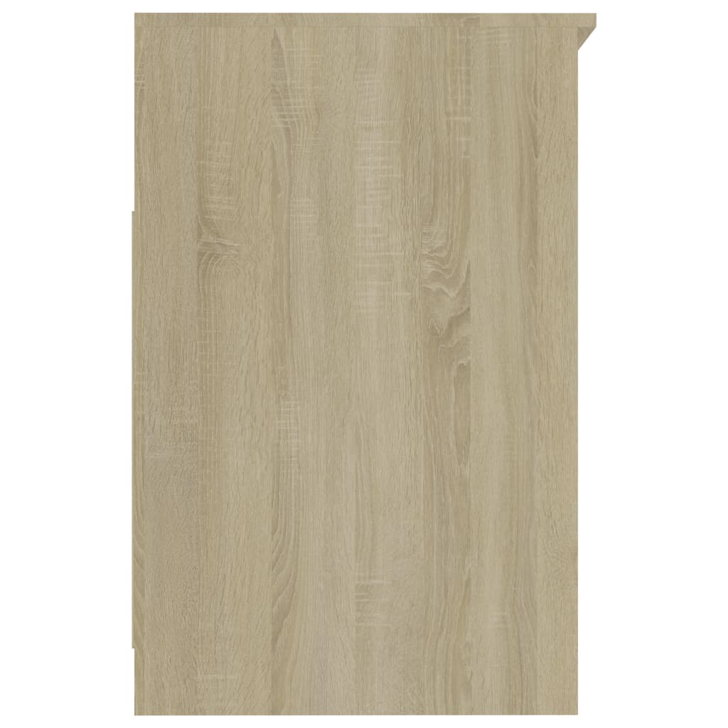vidaXL Komoda, dąb sonoma, 40x50x76 cm, materiał drewnopochodny