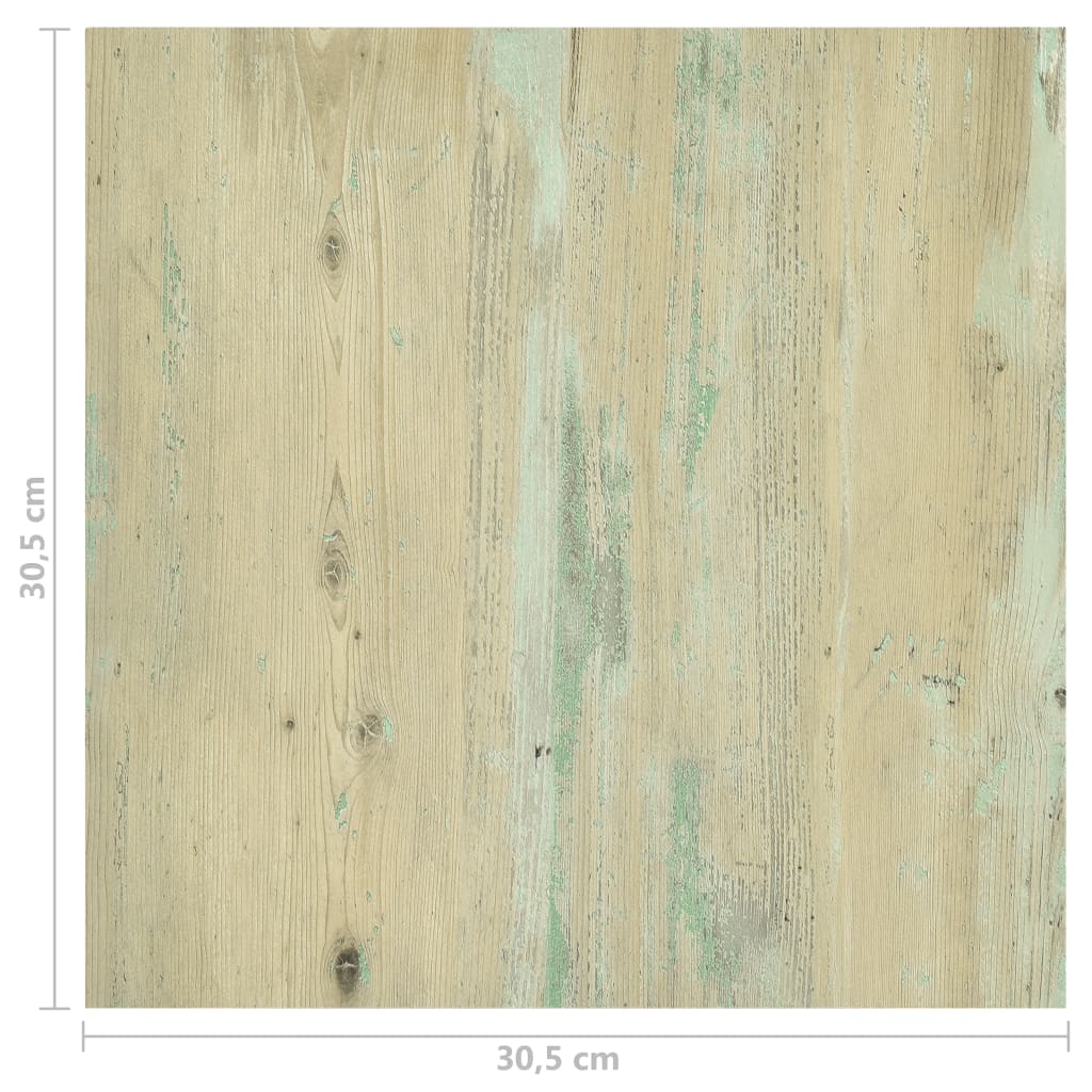 vidaXL Samoprzylepne panele podłogowe, 55 szt., PVC, 5,11 m², brązowe