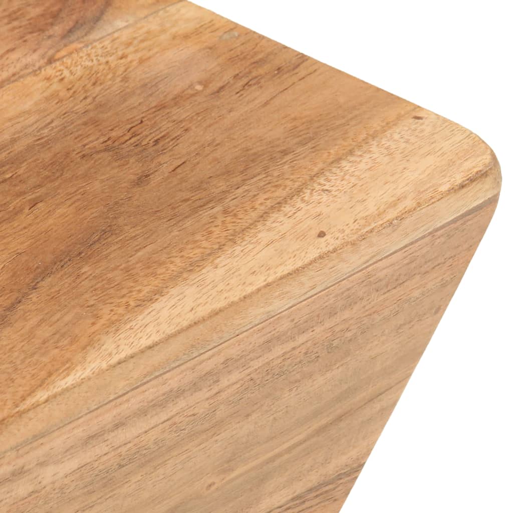 vidaXL Stolik kawowy w kształcie V, 66x66x30 cm, lite drewno akacjowe