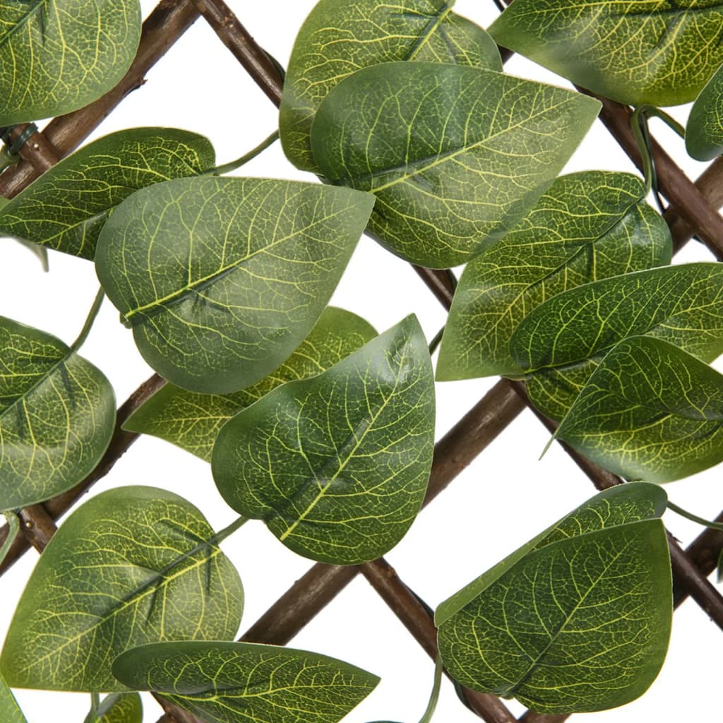 Nature Kratka ogrodowa z listkami laurowymi, 90x180 cm, zielone liście