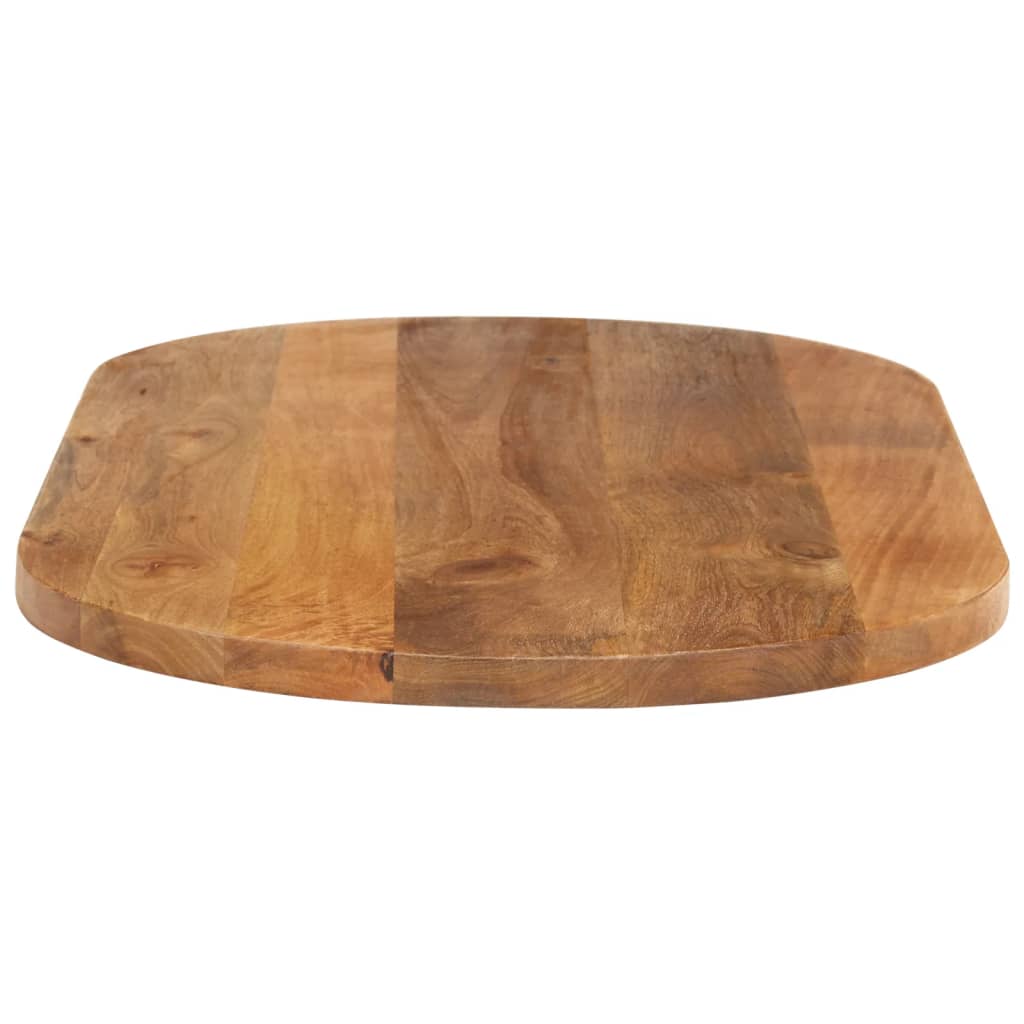 vidaXL Blat stołu, 90x40x3,8 cm, owalny, lite drewno mango
