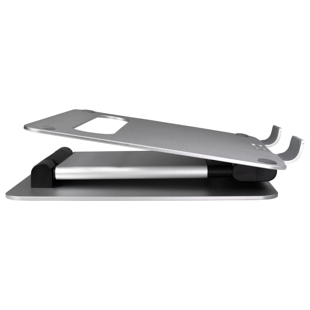 ErgoLine Regulowana podstawka pod laptop Tall, 28x28x10 cm, srebrna