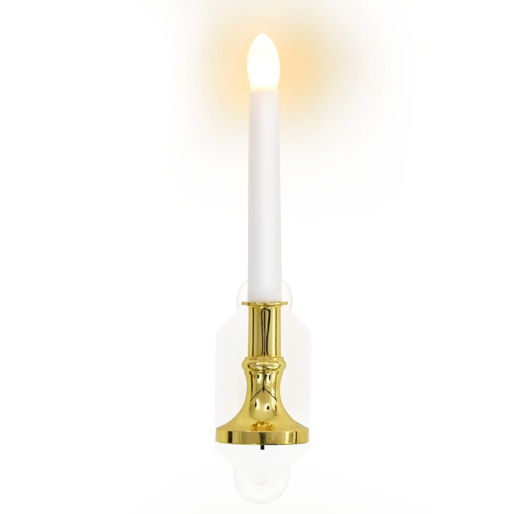 vidaXL Lampy solarne w kształcie świeczek, 6 szt., ciepłe białe LED