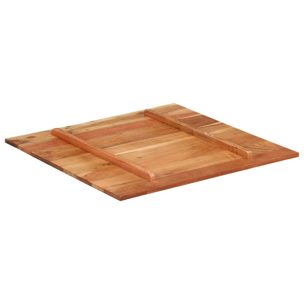 vidaXL Blat stołu, lite drewno akacjowe, 15-16 mm, 70x70 cm