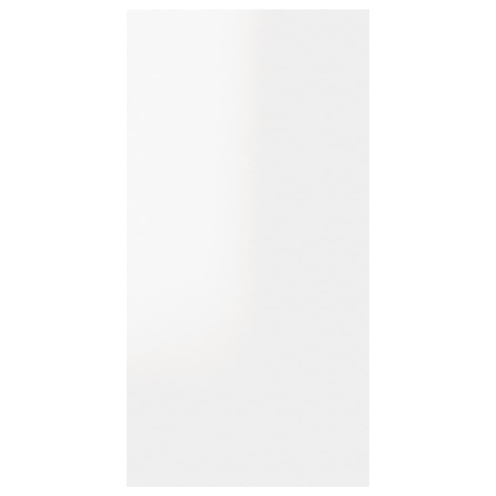 vidaXL Szafka telewizyjna, wysoki połysk, biała, 30,5x30x60 cm, płyta