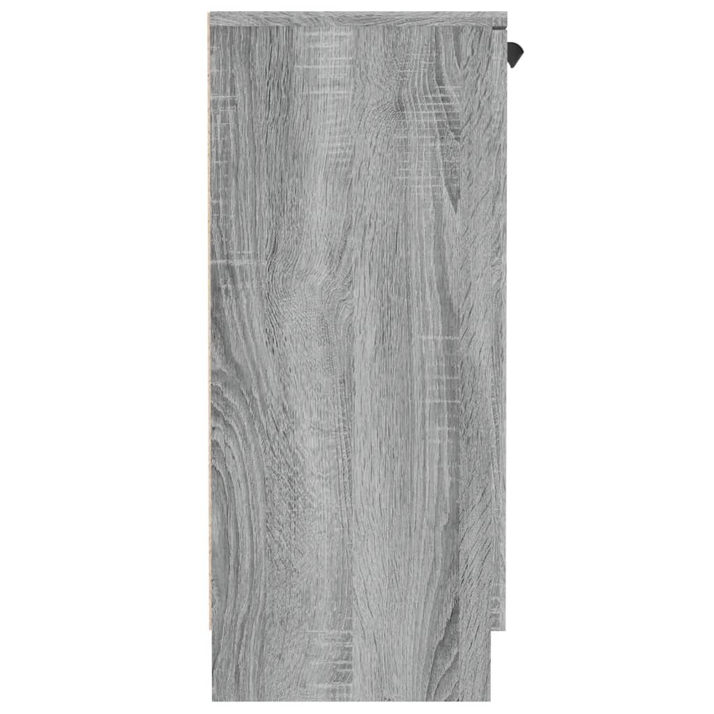 vidaXL Szafka, szary dąb sonoma, 60x30x70 cm, materiał drewnopochodny