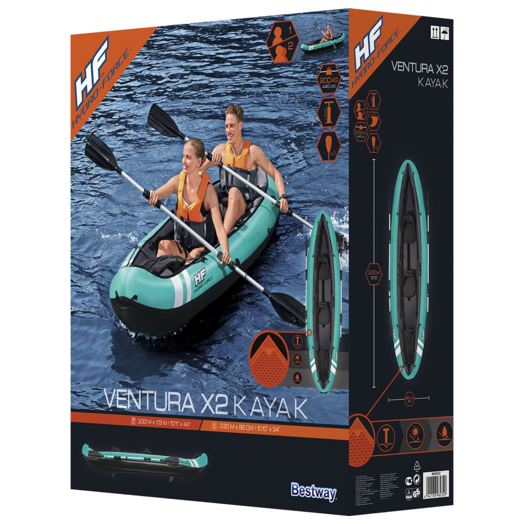 Bestway Kajak Hydro-Force Ventura X2, 330x86 cm