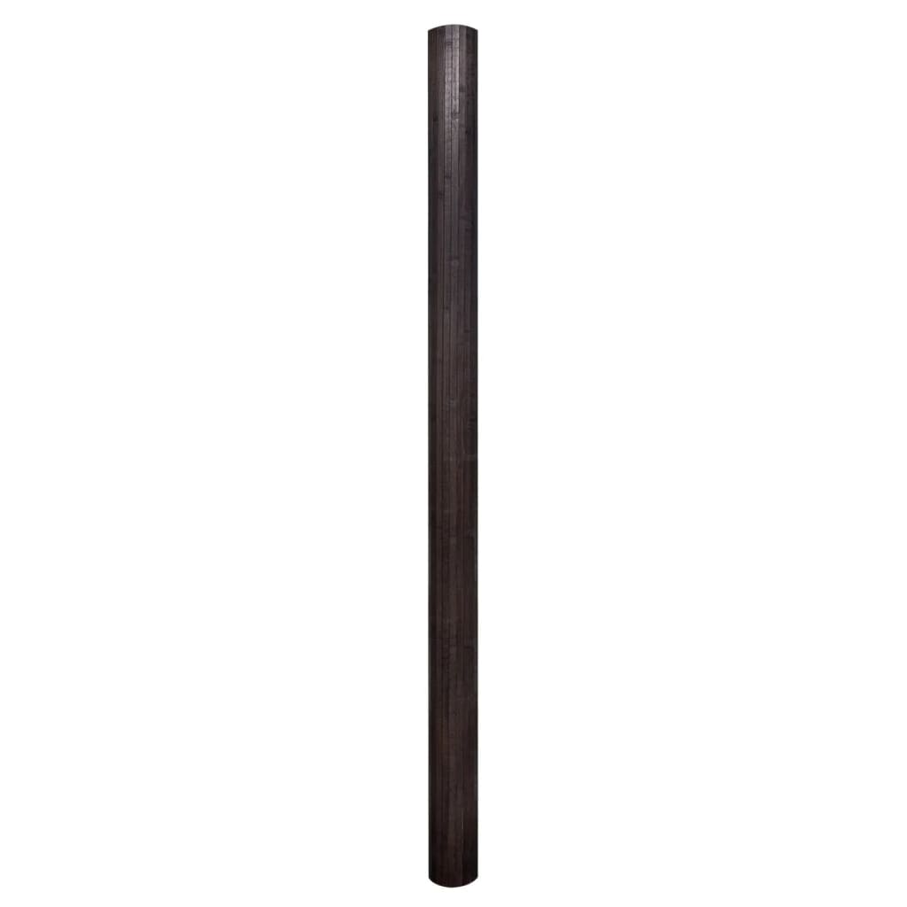 vidaXL Parawan bambusowy, ciemnobrązowy, 250 x 165 cm