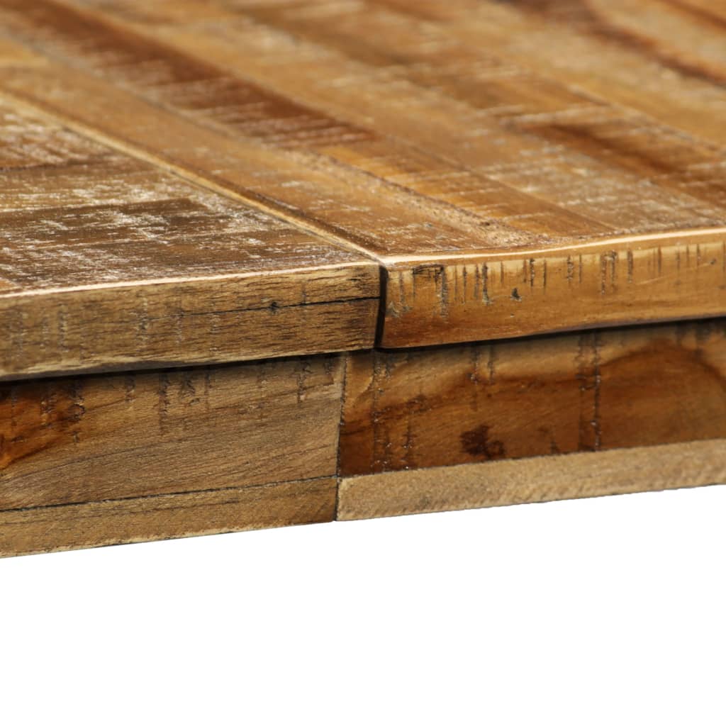 vidaXL Stół do jadalni, odzyskane drewno tekowe i stal, 180x90x76 cm