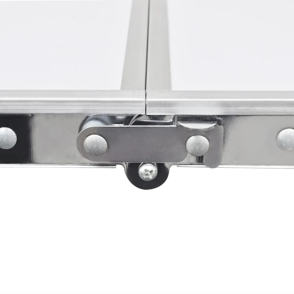 Składany, aluminiowy stół kempingowy z regulacją wysokości 120 x 60 cm